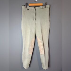 On course equestrian riding breeches fitted legging 15”
Waist flat, tan